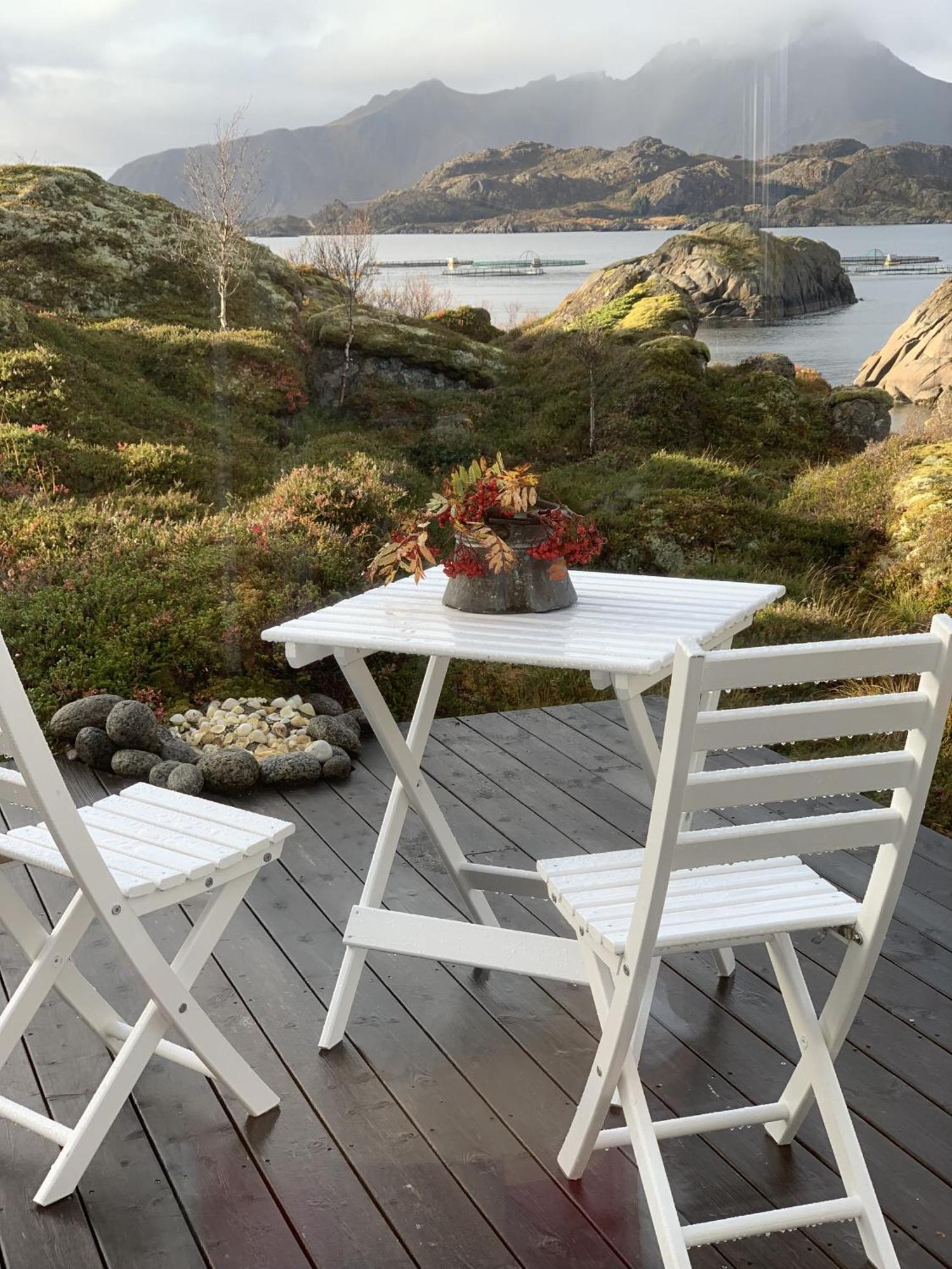 Unique private cabin in Lofoten Leknes Extérieur photo