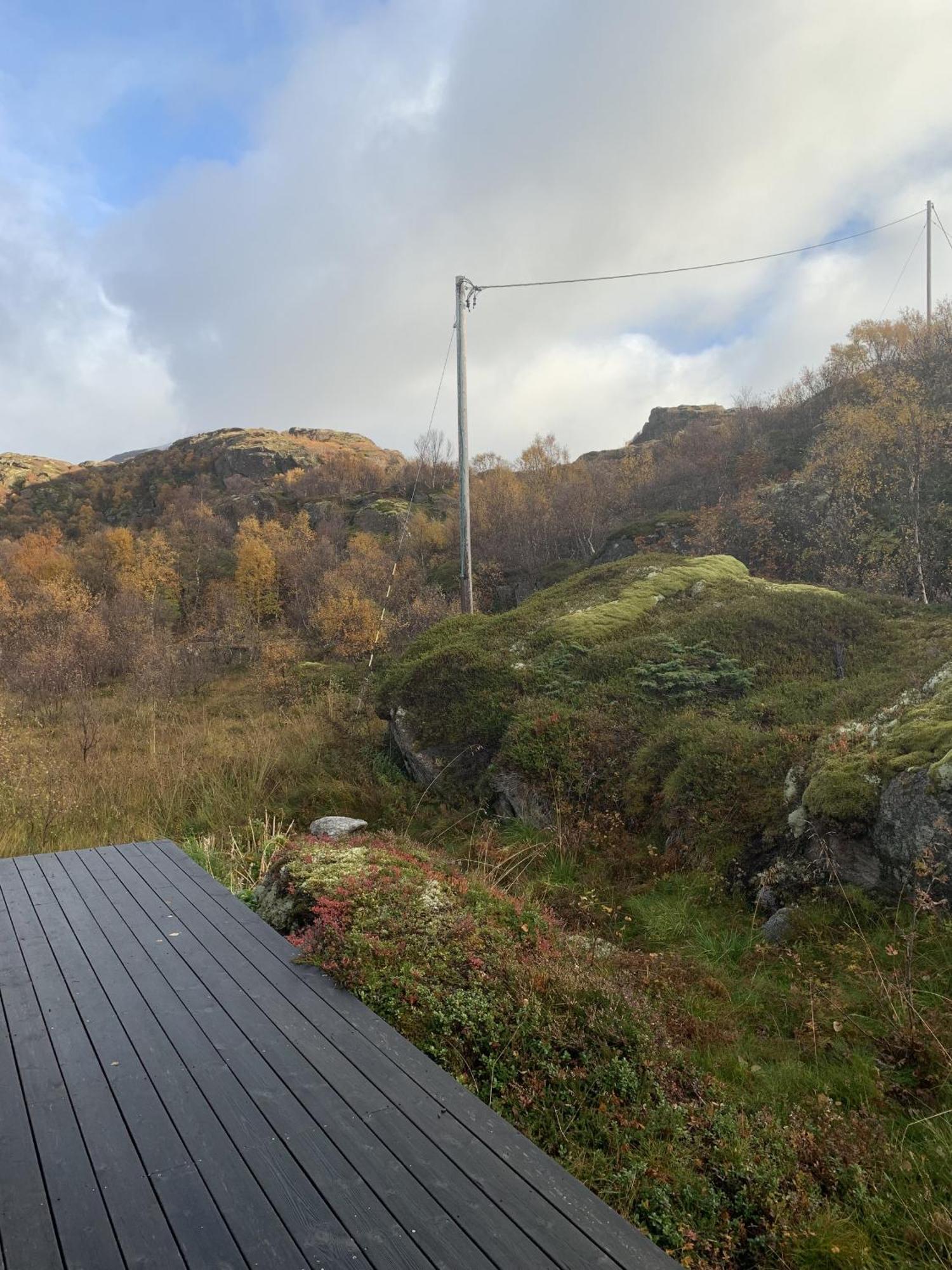 Unique private cabin in Lofoten Leknes Extérieur photo