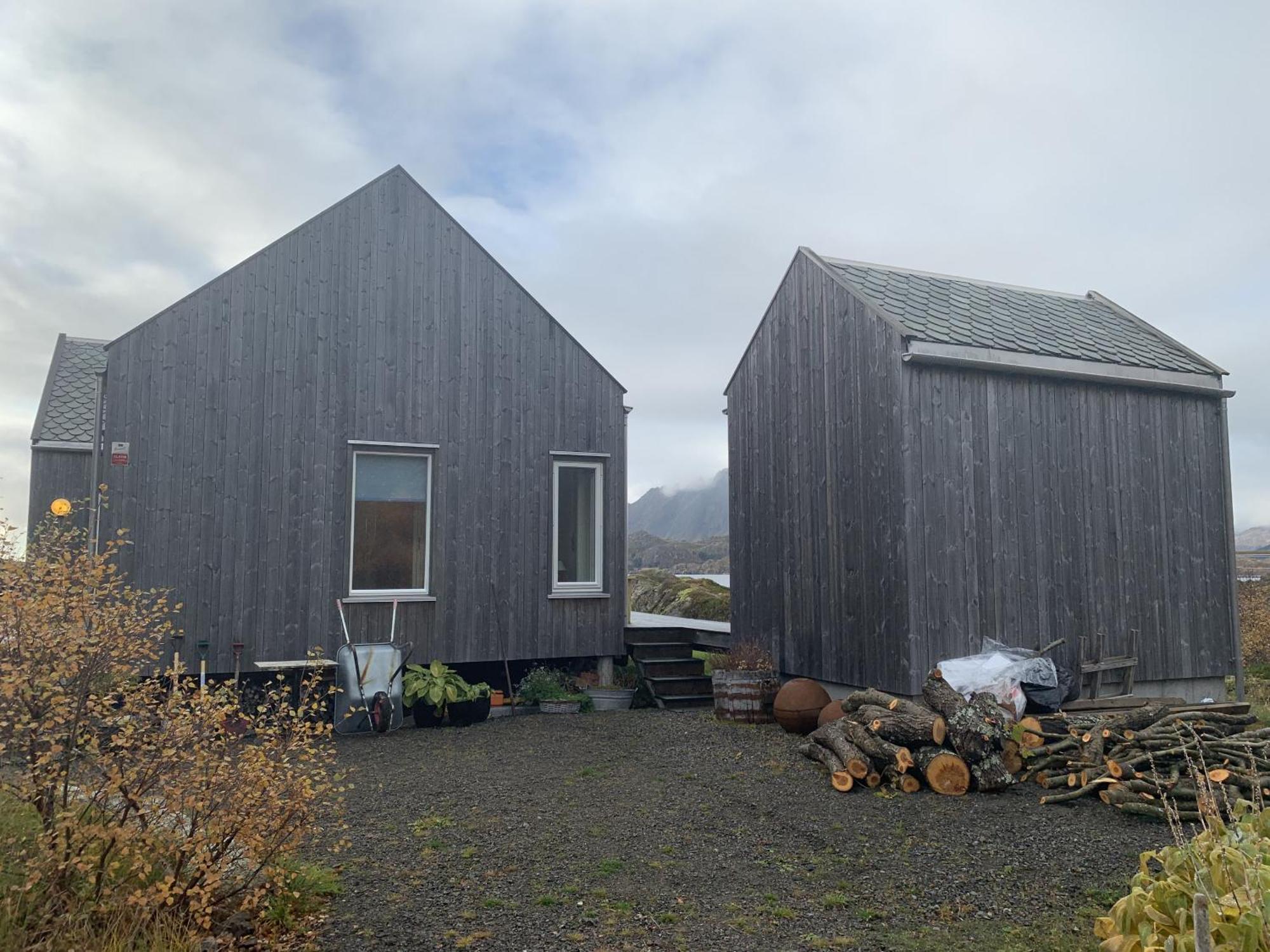 Unique private cabin in Lofoten Leknes Extérieur photo